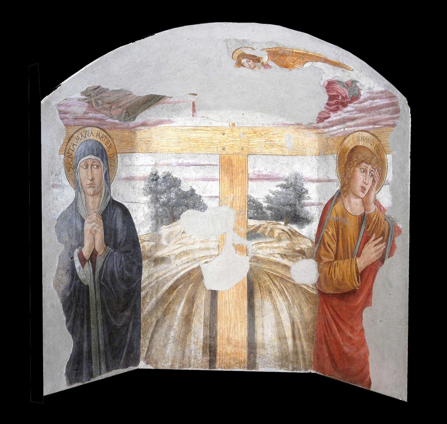 La Vergine e S. Giovanni Evangelista